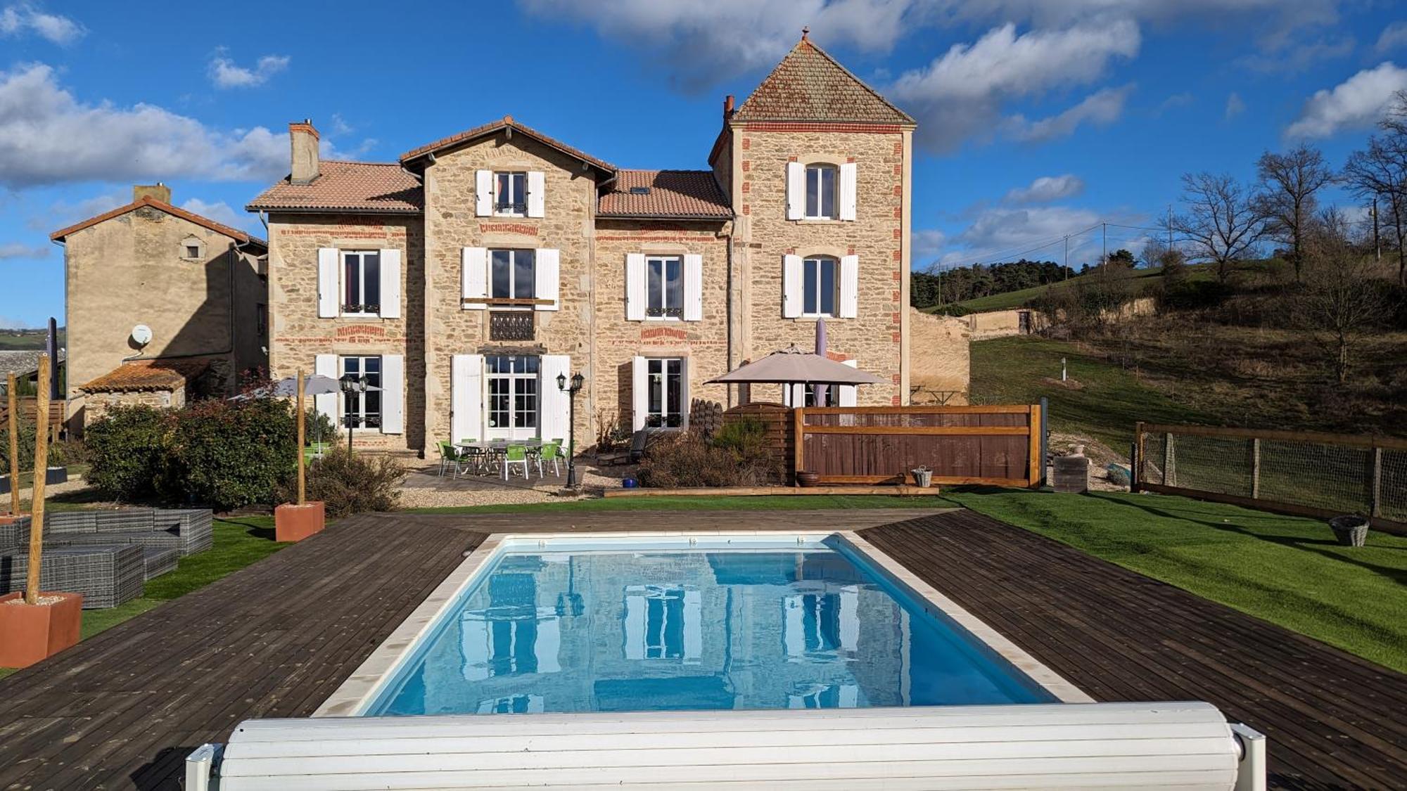Chambres Et Tables D' Hotes Manglieu Bagian luar foto